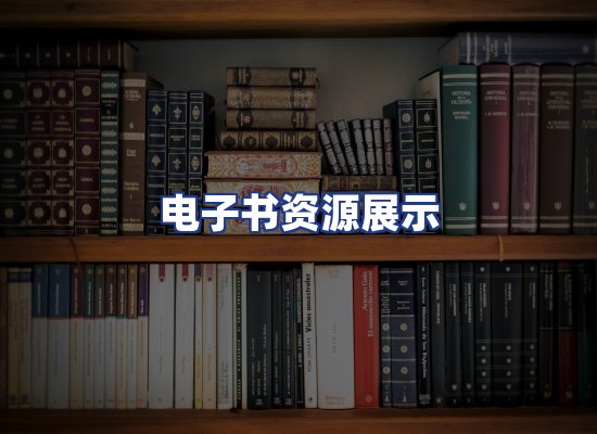 电子书资源展示